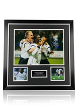 Load image into Gallery viewer, Jay Jay Okocha signed framed Bolton wanderers photo montage BWFC