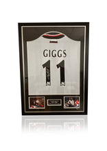 Load image into Gallery viewer, Ryan Giggs signed framed Manchester United Shirt football
