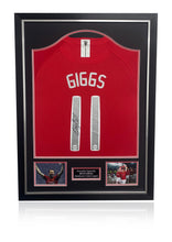 Load image into Gallery viewer, Ryan Giggs signed framed 2008 Manchester United Shirt football