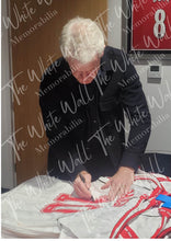 Load image into Gallery viewer, Mark Hughes Manchester United 91 CWC signed framed shirt