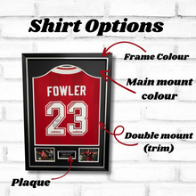 Load image into Gallery viewer, Silver Shirt Framing Package