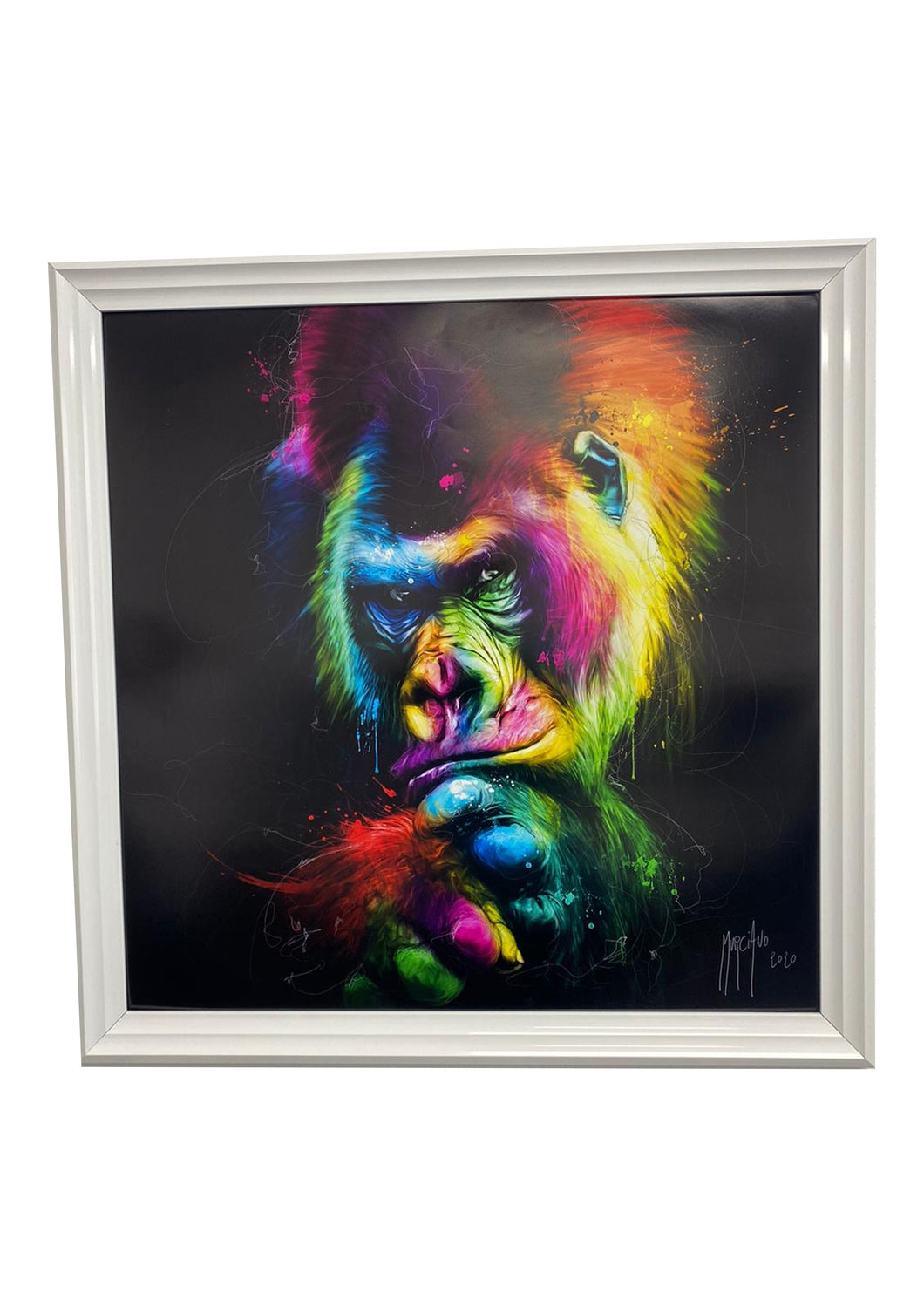 Murciano Gorilla framed wall art