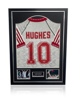 Load image into Gallery viewer, Mark Hughes Manchester United 91 CWC signed framed shirt
