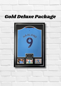 Gold Deluxe Shirt Framing Package