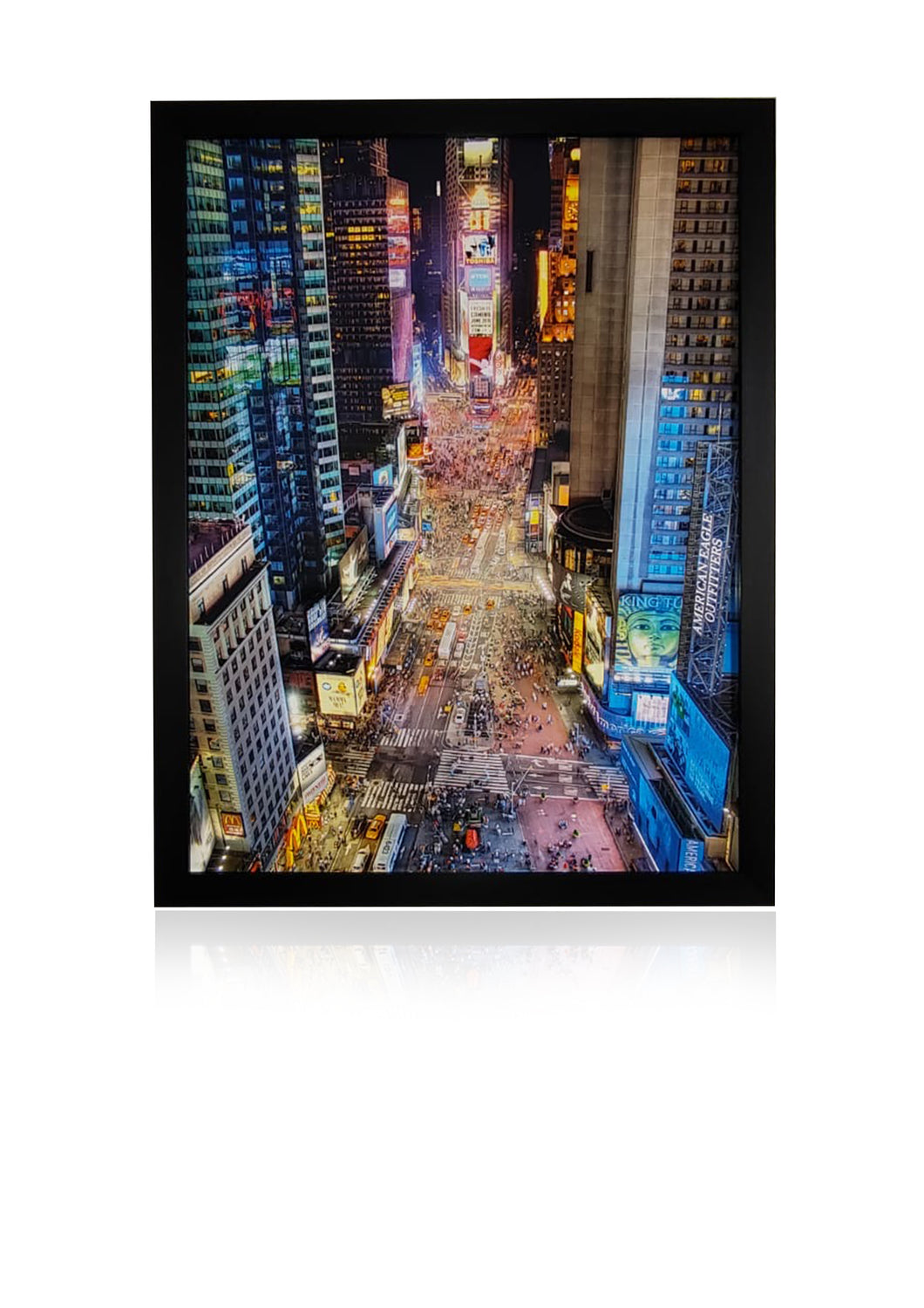 Framed New York City print