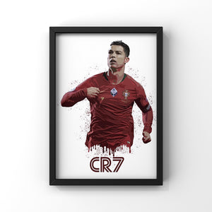 Ronaldo CR7 print