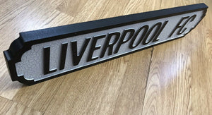 Liverpool FC Football Vintage Street Sign