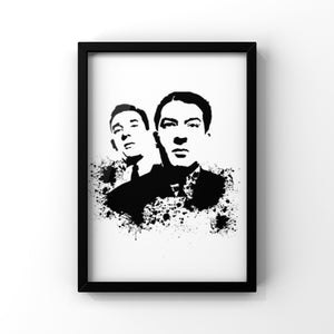 The Krays gangster print