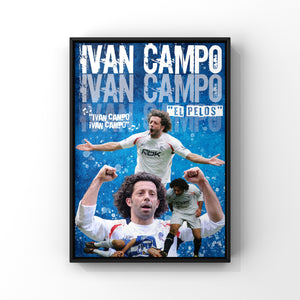 Ivan Campo Bolton Wanderers BWFC sports print