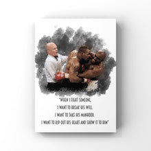 Load image into Gallery viewer, Mike Tyson biting Holyfield ear 2 print
