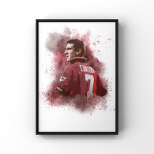 Load image into Gallery viewer, Eric Cantona number 7 print
